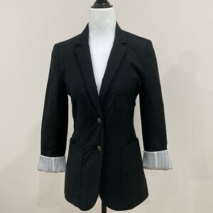 Aritzia Talula Exeter Blazer - Black, Size 2